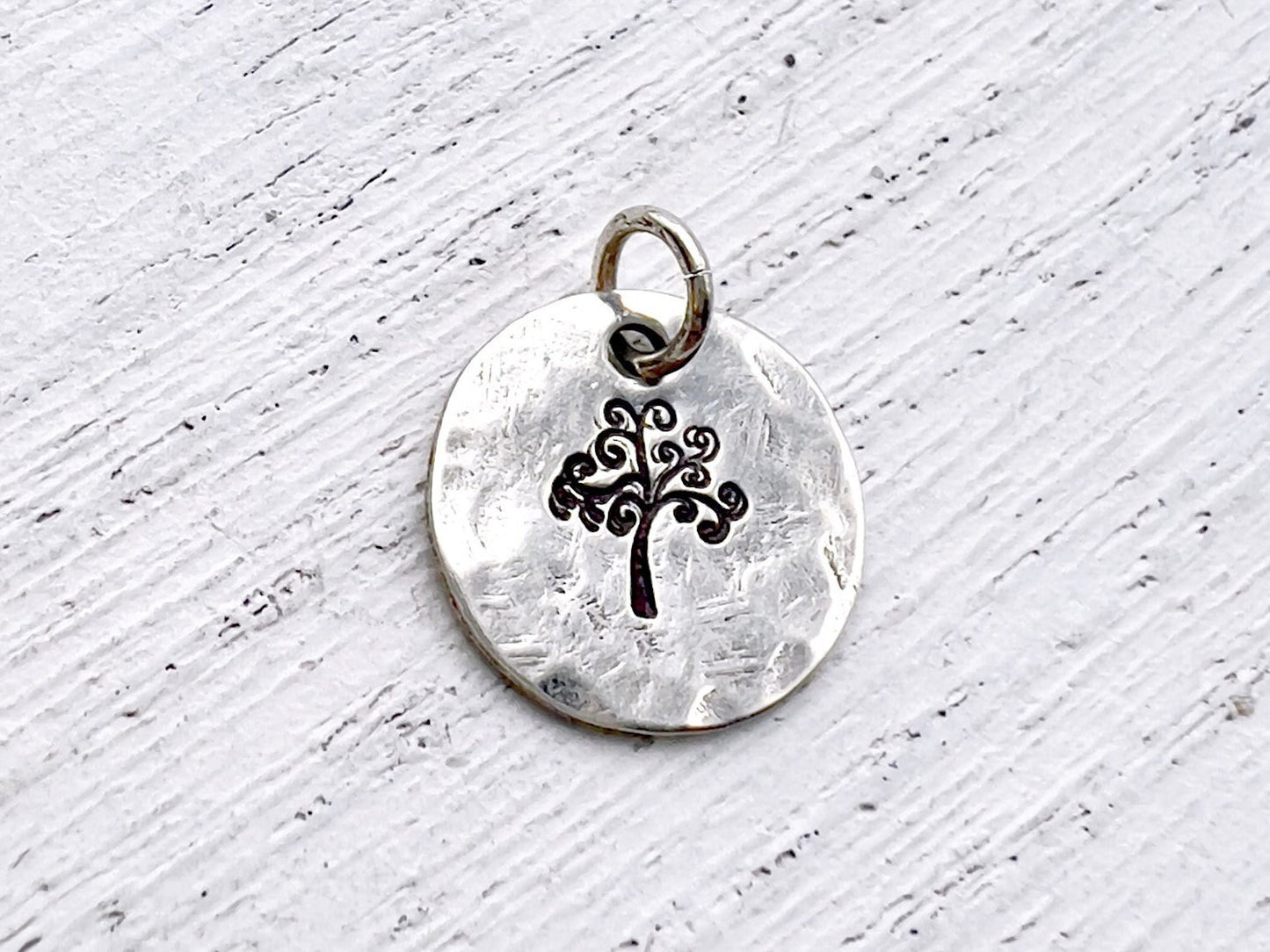 Sterling Silver Add On Charm | Tree of Life Pendant | Bracelet Charm | Necklace Charm | Custom Silver Charm | Gift for Her