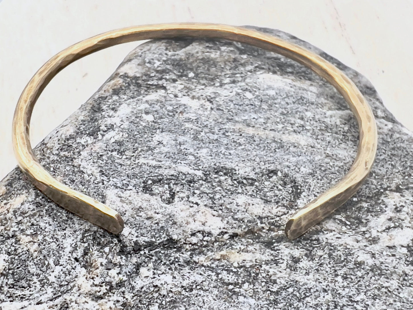 Brass Bangles | Adjustable Stackable Bracelets | Raw Brass Hammered Cuff Bracelets | Layered Bracelets