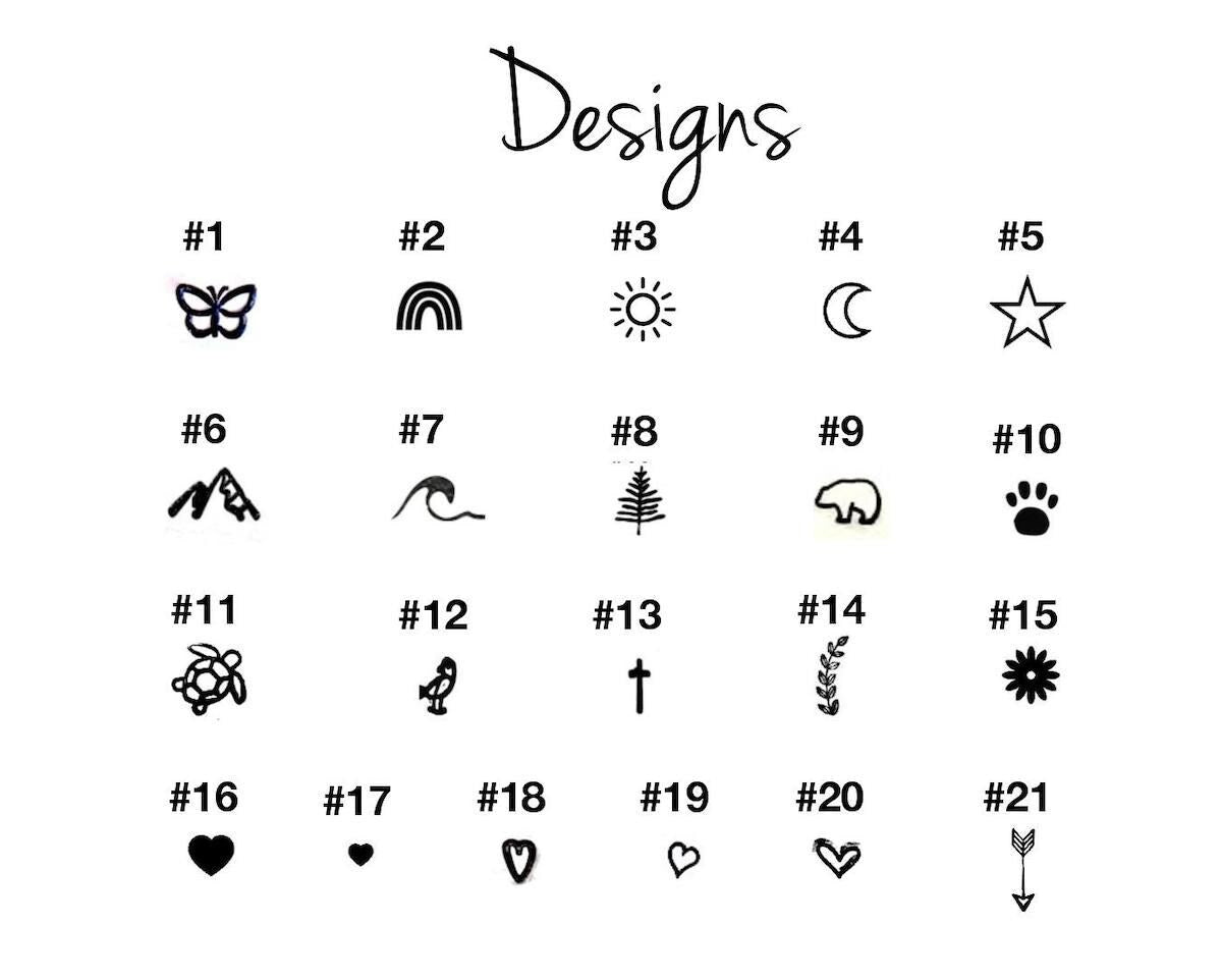 Custom Sterling Silver Name Bar for Necklaces | Hand Stamped Name Charm | Sterling Silver Name Charm | Personalized Sterling Silver Charm