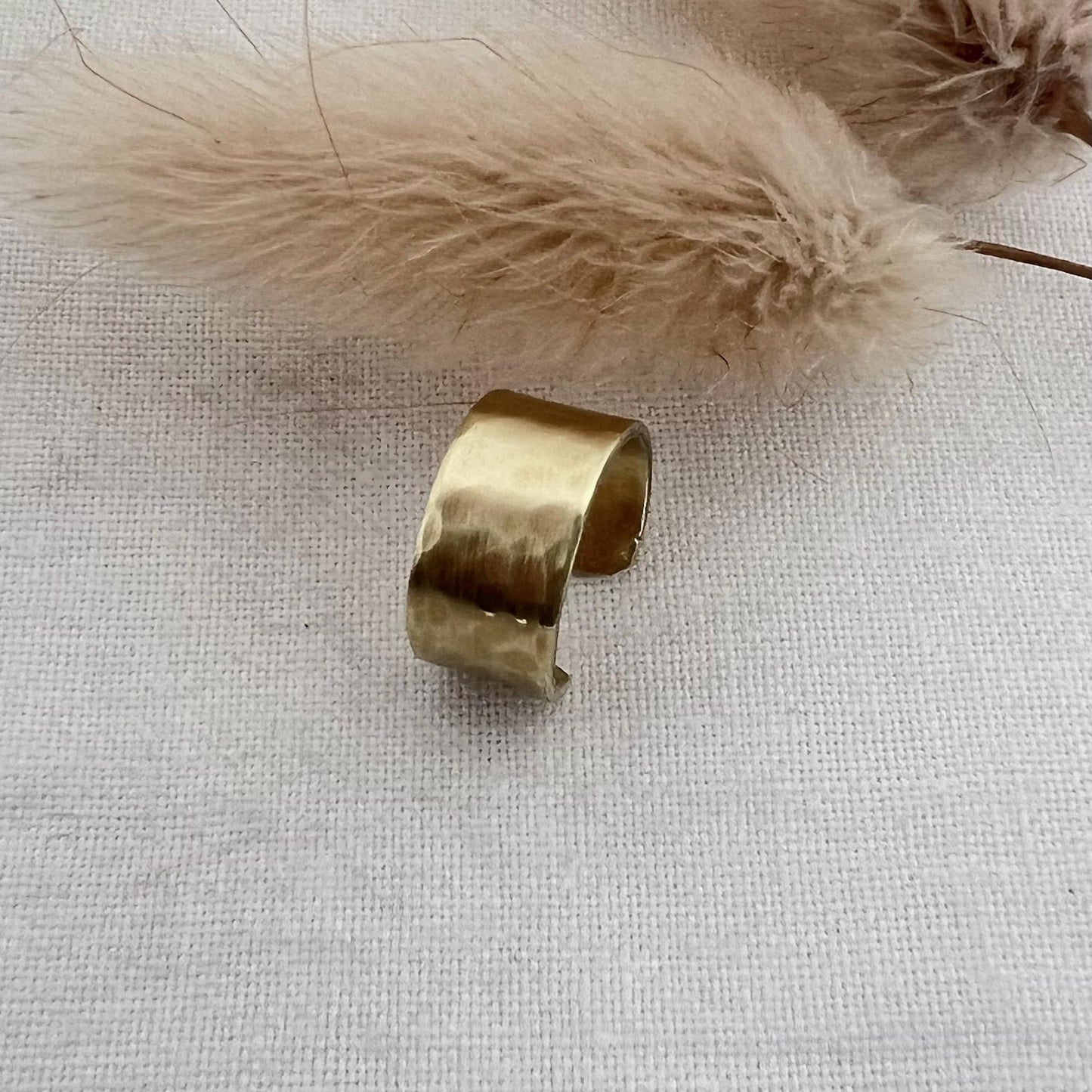 Brass Ear Cuff: No Piercing Handmade Ear Wrap