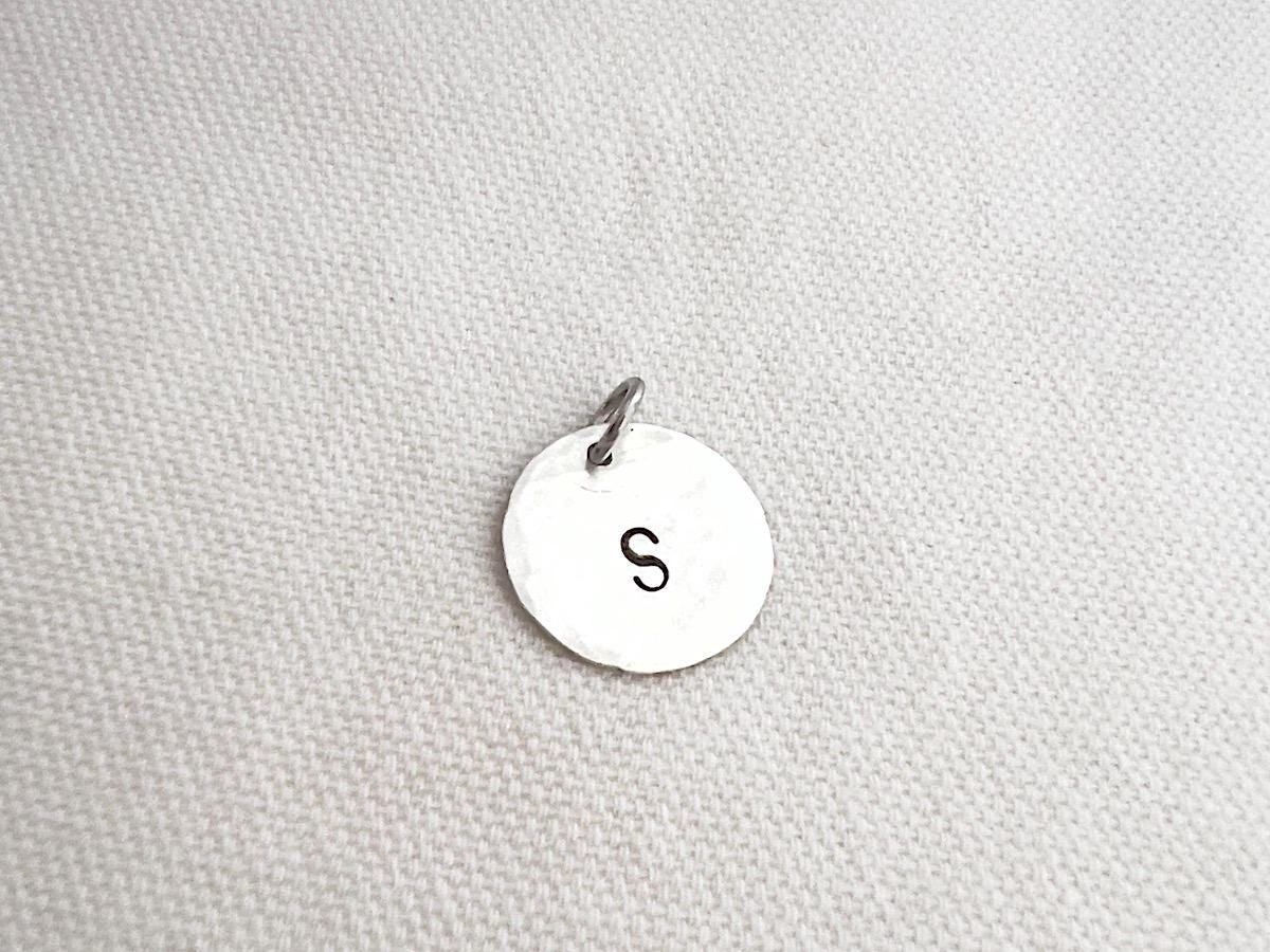 Personalized Initial Charm | Sterling Silver Initial Charm |  Add On Charm | Bracelet Charm | Necklace Charm