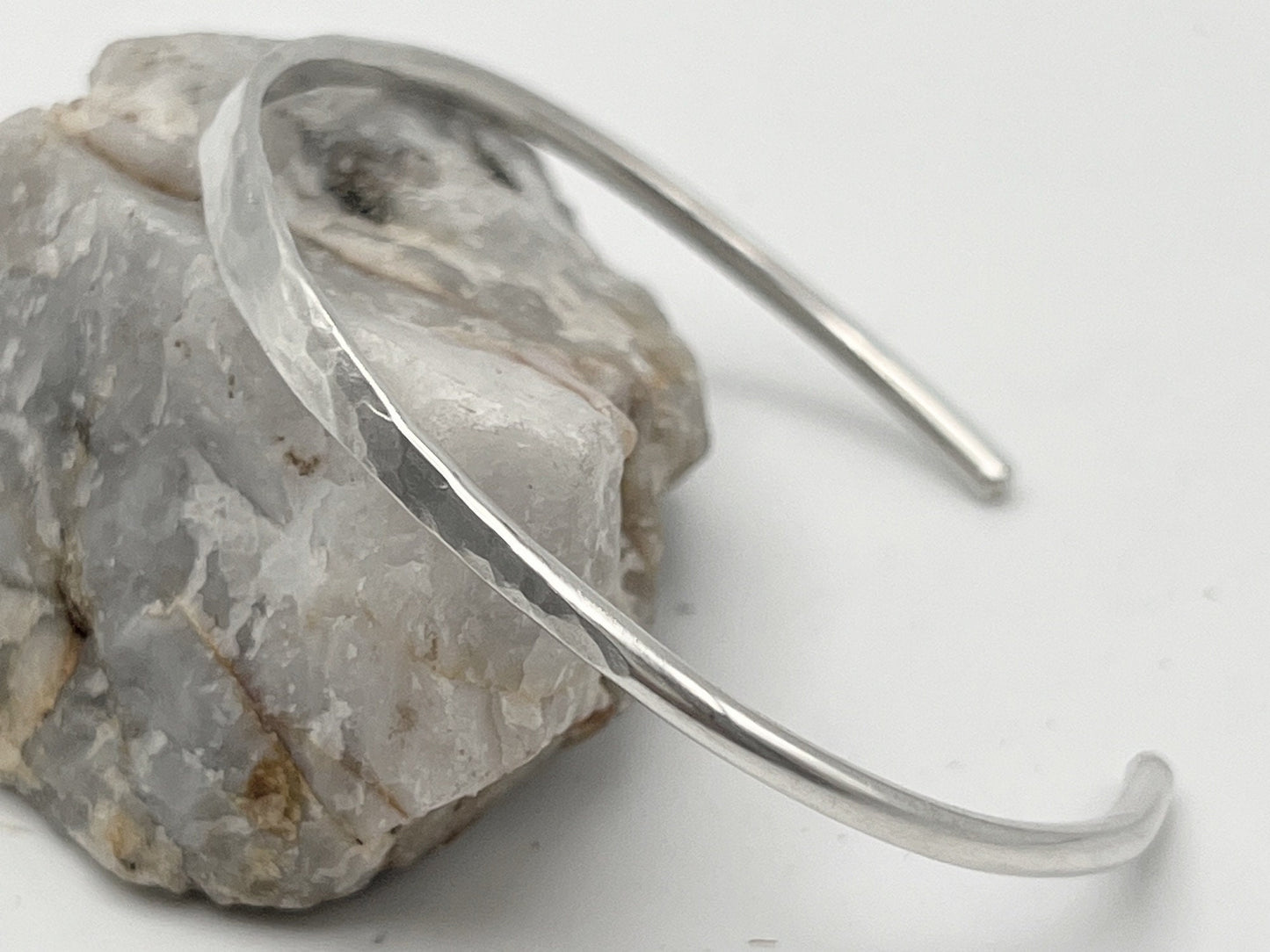 Sterling Silver Hammered Cuff Bracelet | Handmade Silver Bracelet | Sterling Silver Cuff | Gift For Her |  Gift For Him