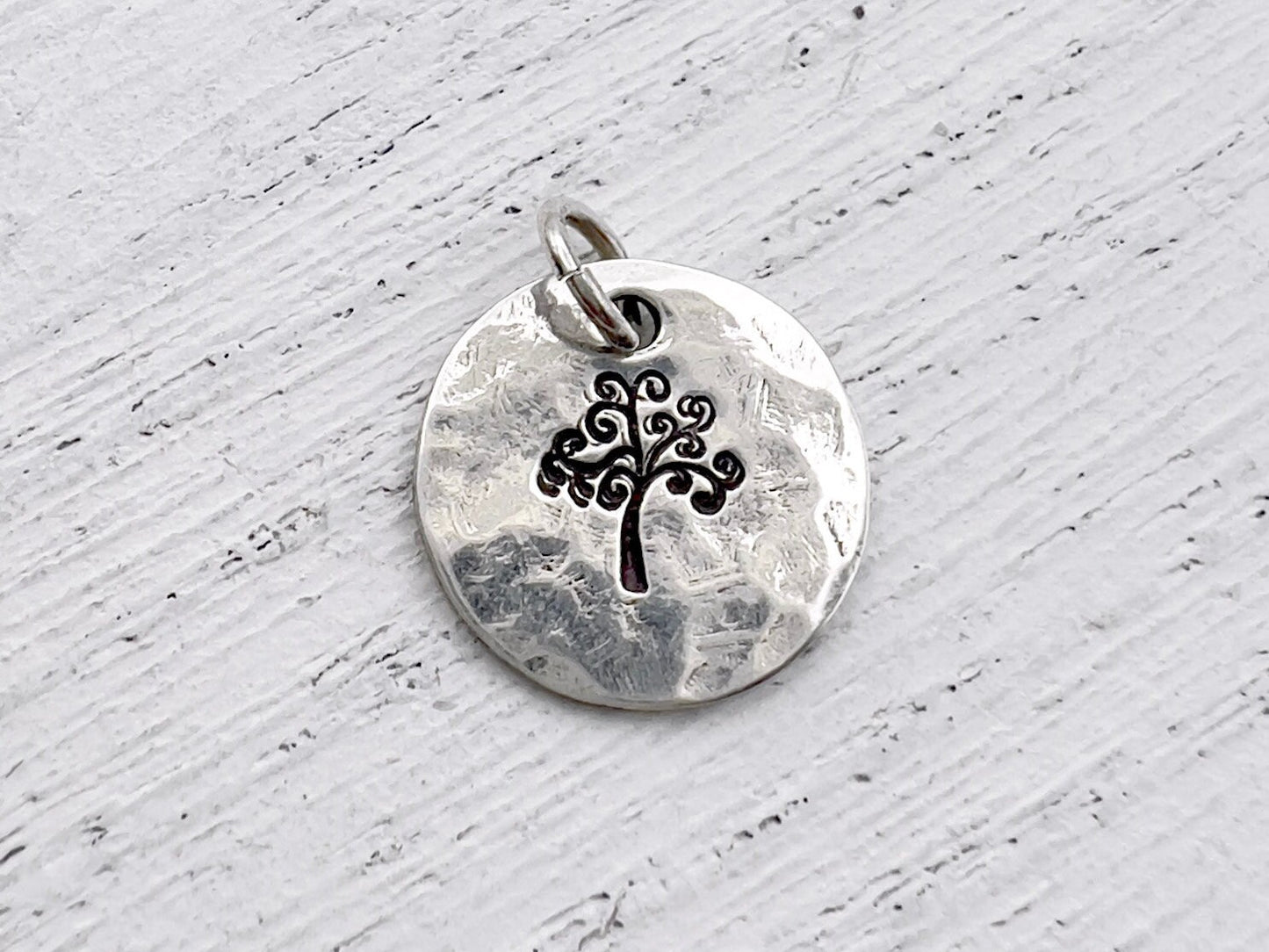 Sterling Silver Add On Charm | Tree of Life Pendant | Bracelet Charm | Necklace Charm | Custom Silver Charm |  Gift for Her