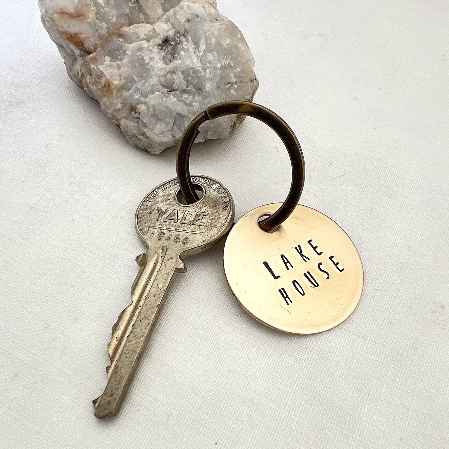 Custom Key Tag |  Vacation Home Tag | Personalized Key Tag | House Closing Gift | 2nd Home Key Tag