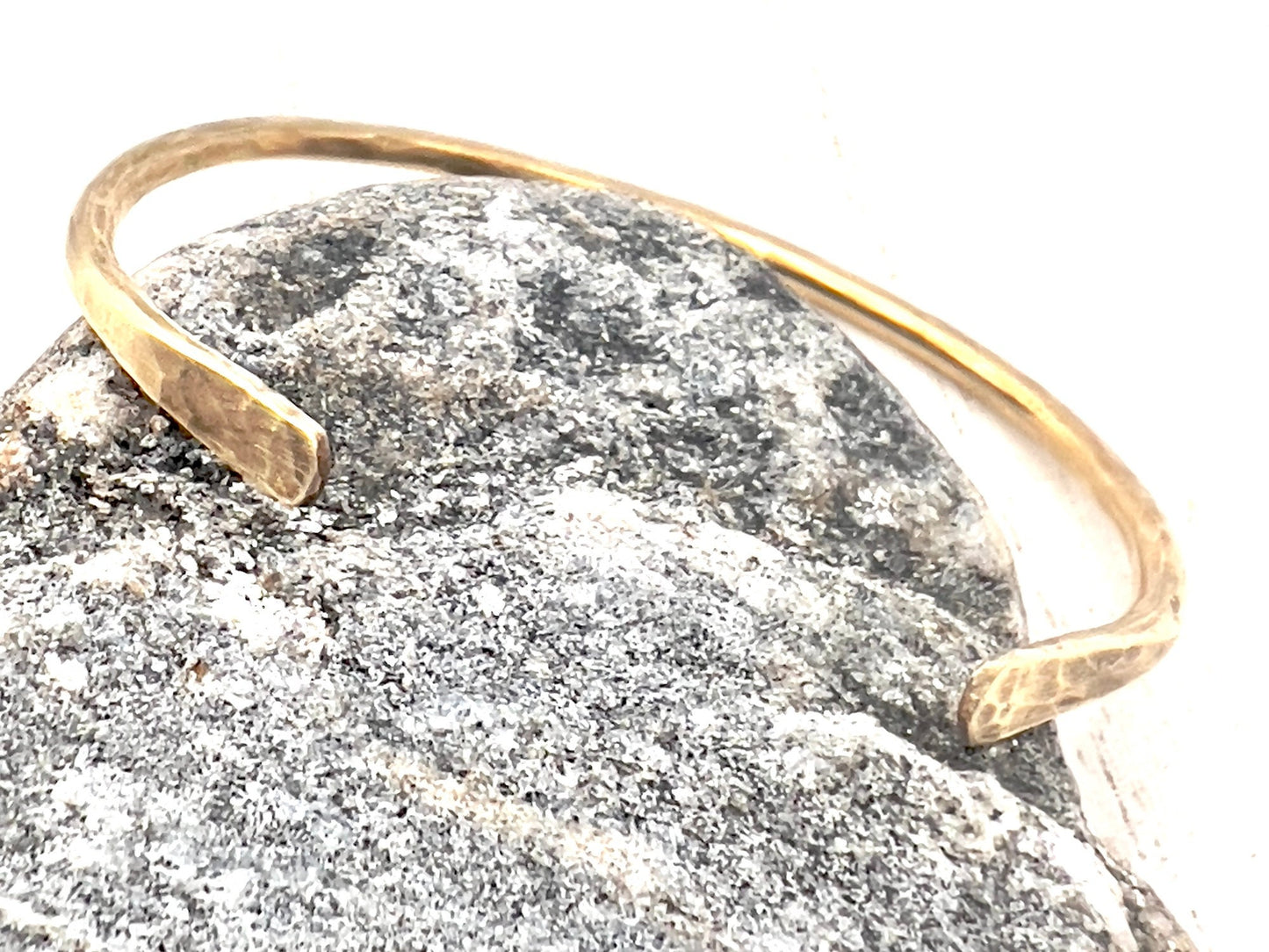 Brass Bangles | Adjustable Stackable Bracelets | Raw Brass Hammered Cuff Bracelets | Layered Bracelets