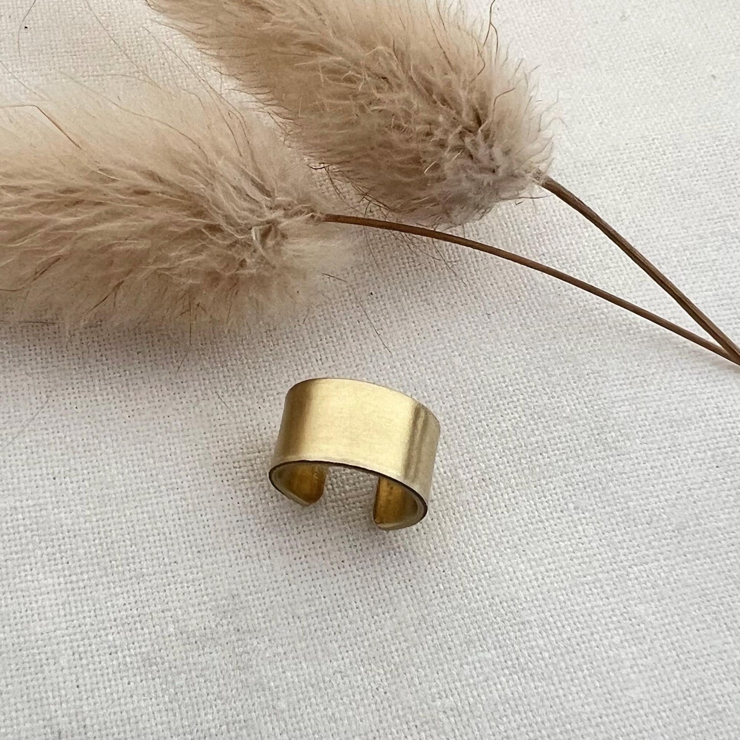 Brass Ear Cuff: No Piercing Handmade Ear Wrap