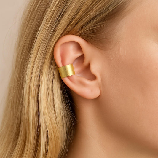 Brass Ear Cuff: No Piercing Handmade Ear Wrap
