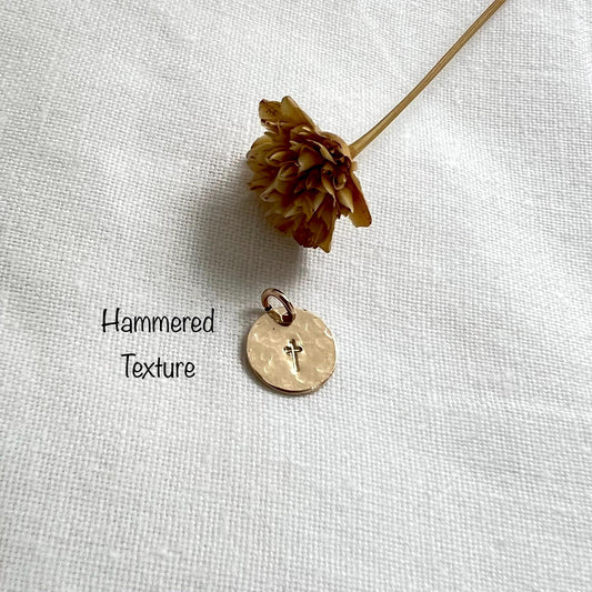 Tiny Gold Cross Charm | Add On Charm For Necklace | Bracelet Charm | Personalized Jewelry | Gift For Her