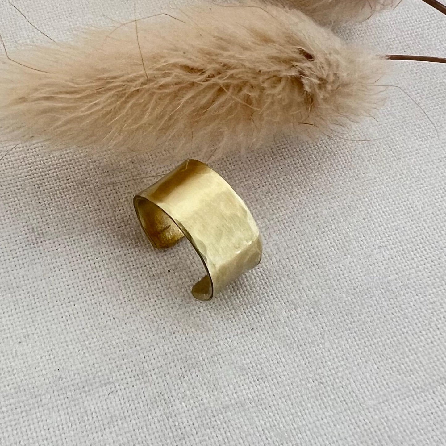 Brass Ear Cuff: No Piercing Handmade Ear Wrap