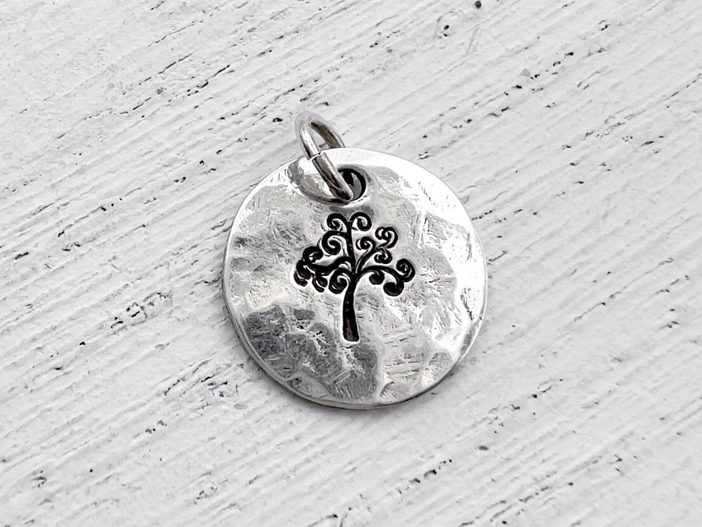 Sterling Silver Add On Charm | Tree of Life Pendant | Bracelet Charm | Necklace Charm | Custom Silver Charm |  Gift for Her