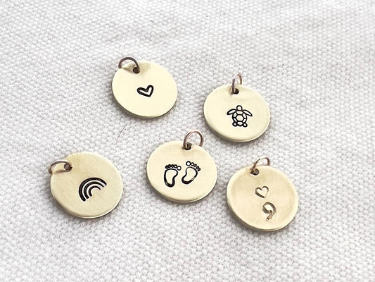 Personalized Charm | Gold Filled Charm | Charm For Necklace | Personalized Jewelry | Bracelet Charm