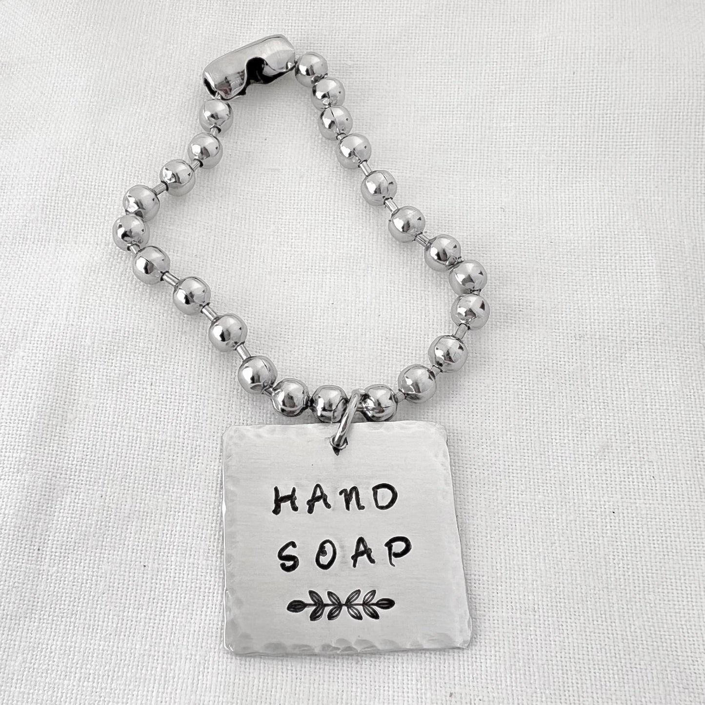 Dispenser Label | Household Label | Bathroom Label | Kitchen Label | Bathroom Custom Bottle Tag | Olive Oil Tag | Decanter Tag | Metal Label