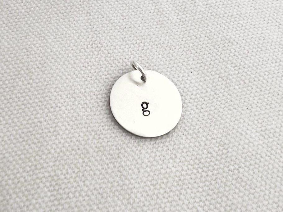 Personalized Initial Charm | Sterling Silver Initial Charm |  Add On Charm | Bracelet Charm | Necklace Charm